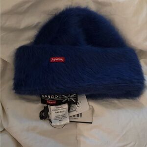 Supreme Blue Furry Hat